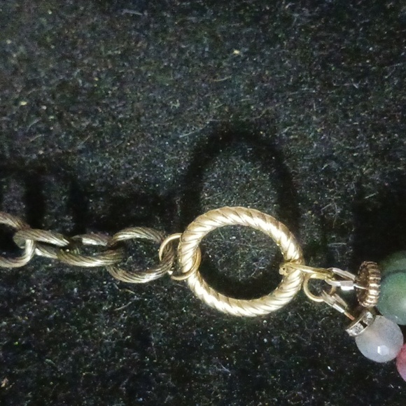 Chic Multicolor Beaded Necklace - Picture 3 of 5